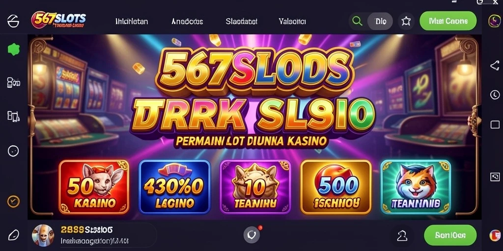 Gameplay menarik di 567SLOTS dengan mesin slot beragam.