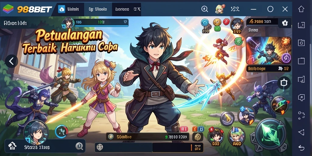 Gameplay <strong>988BET</strong> yang seru dan mendebarkan dalam dunia Anime.