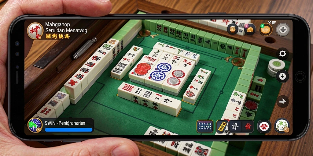 Tampilan gameplay menarik dari 9WIN yang menawarkan pengalaman Mahjong mendebarkan.
