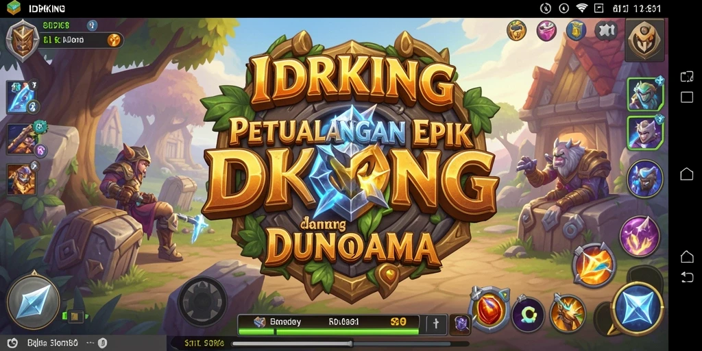Menampilkan gameplay seru RPG dengan pertarungan yang penuh strategi.