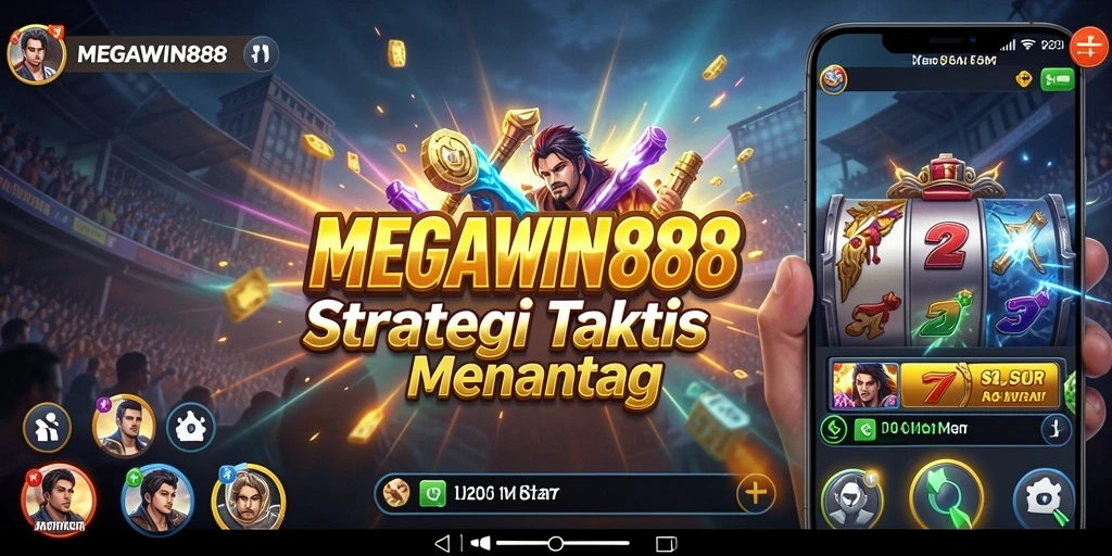 Tampilan gameplay seru dan strategi di MEGAWIN888
