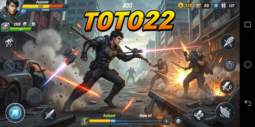 Tampilan gameplay TOTO22 yang menegangkan dengan aksi seru.